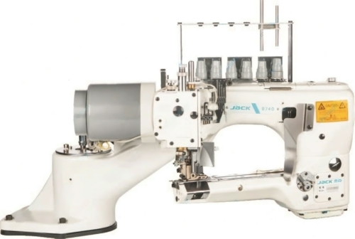 Промышленная швейная машина JACK JK-8740-460-02/D/UT/AW1S (флэтлок) фото