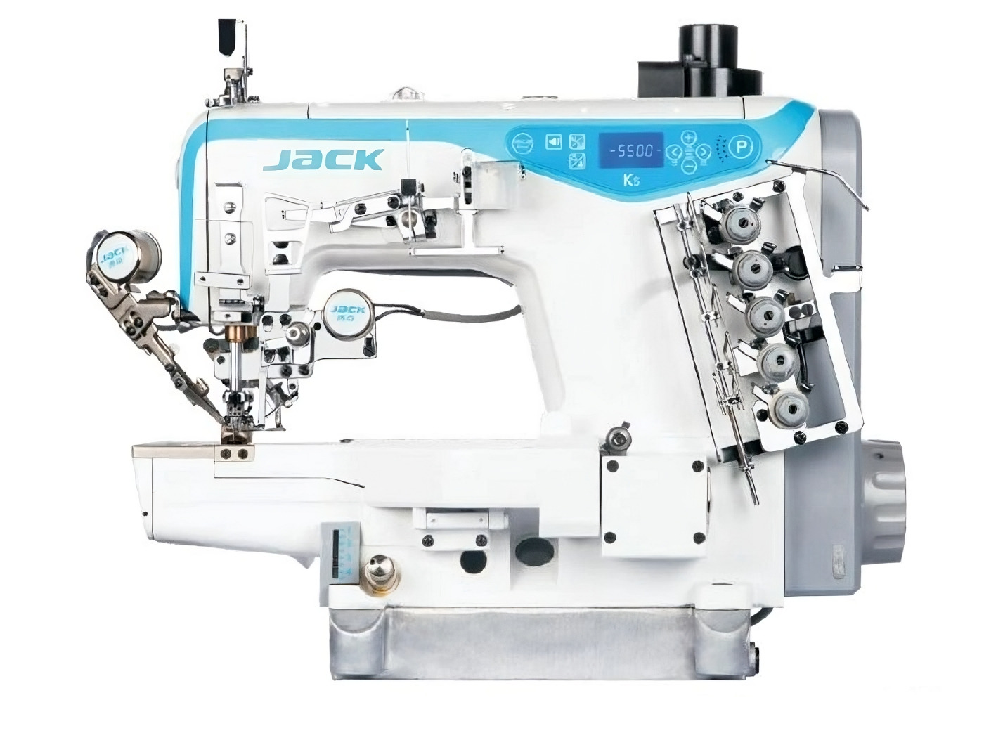 Промышленная швейная машина Jack K5E-UT-01GB (5,6 мм) (комплект) фото