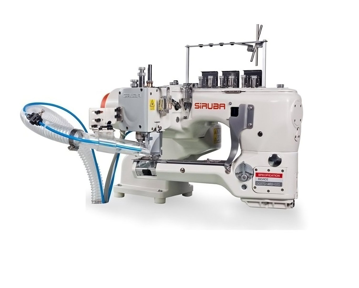 Промышленная швейная машина Siruba D007S-452-02R-ET/AW1 (+ серводвигатель) (флэтлок) фото