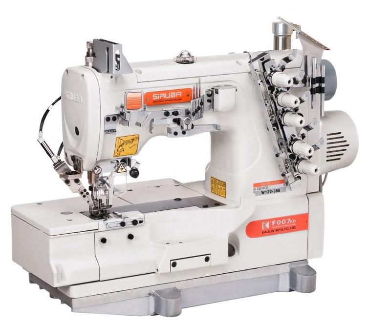 Промышленная швейная машина Siruba F007KD-W122-356/FHA/UTG/DFKU фото