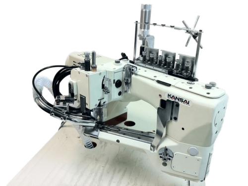 Промышленная швейная машина Kansai Special NFS-6604GLM-DD-60+CS2 (комплект) (флэтлок) фото