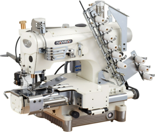 Промышленная швейная машина Kansai DX-9900-4U/UTC 6,4-6,4-6,4 (+серводвигатель I90M-4-98) фото