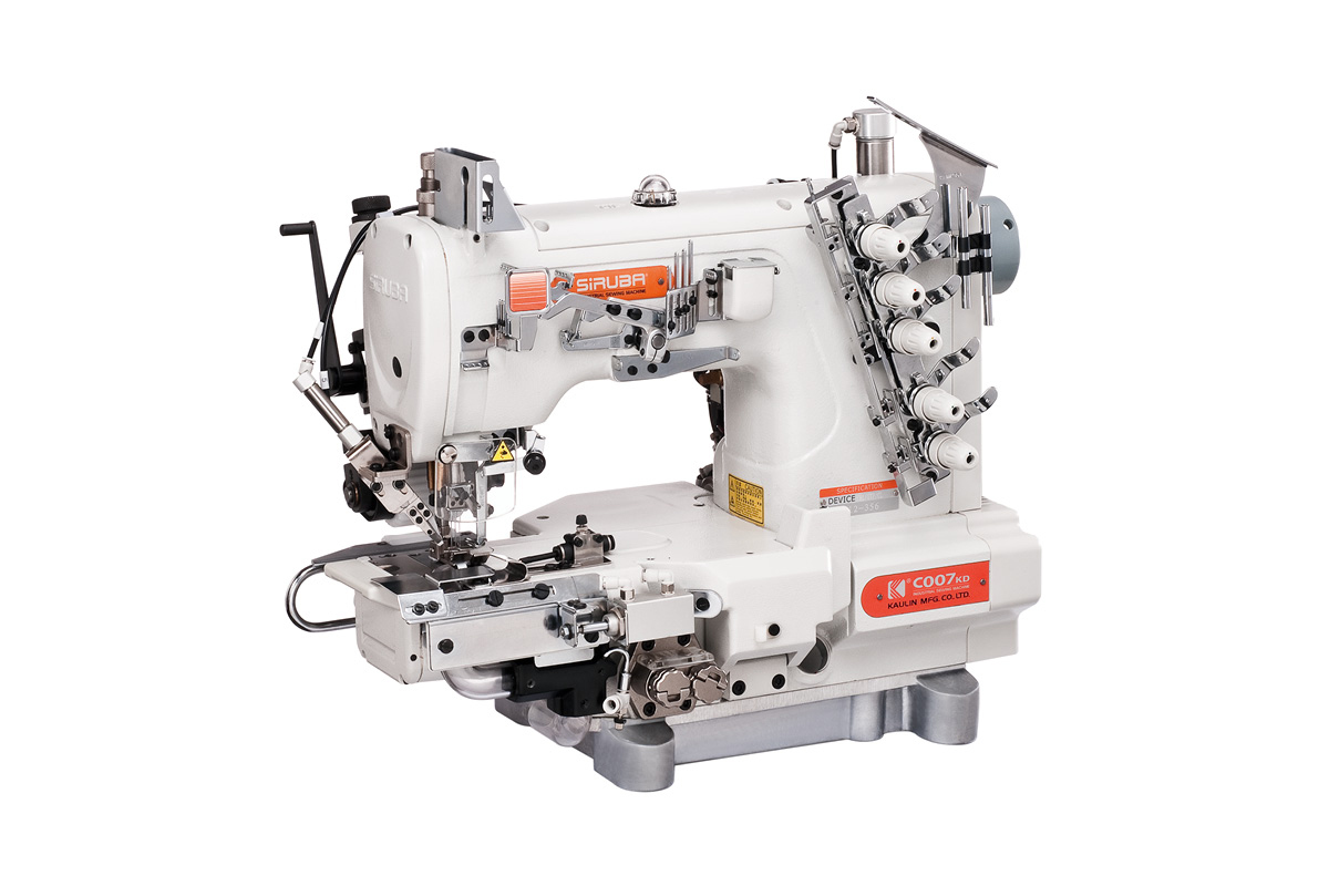 Промышленная швейная машина Siruba C007KD-W822A-356/CRL/CHP/UTP/CL/RLP (+ серводвигатель) фото