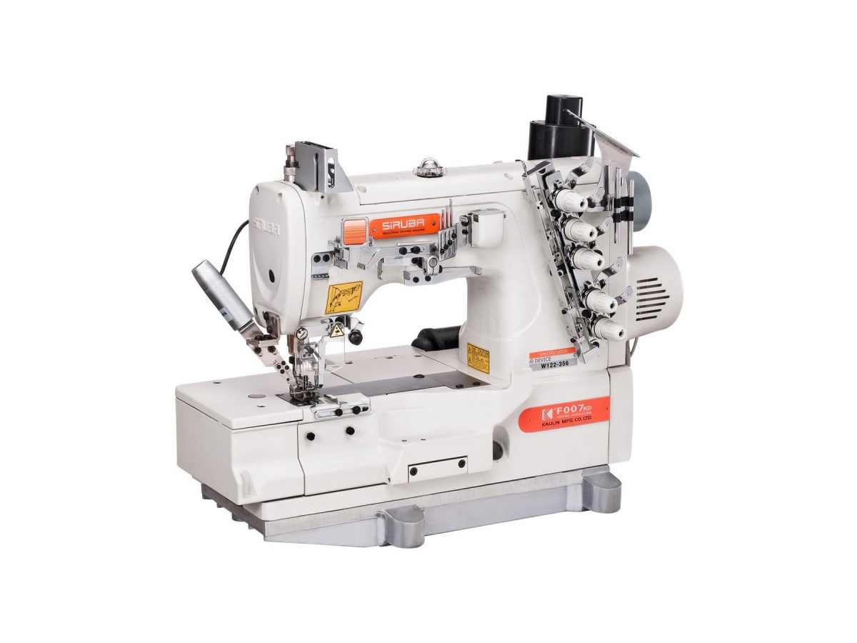 Промышленная швейная машина Siruba F007KD-W122-356/FHA/UTJ/DFKU (+ серводвигатель) фото
