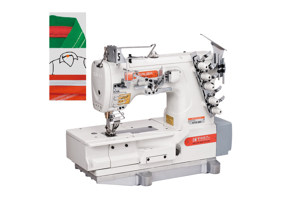 Промышленная швейная машина Siruba F007KD-U712-264/FSP/DKFU фото