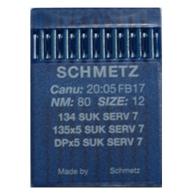 Иглы Schmetz 134 SUK SERV7  №75/11 фото