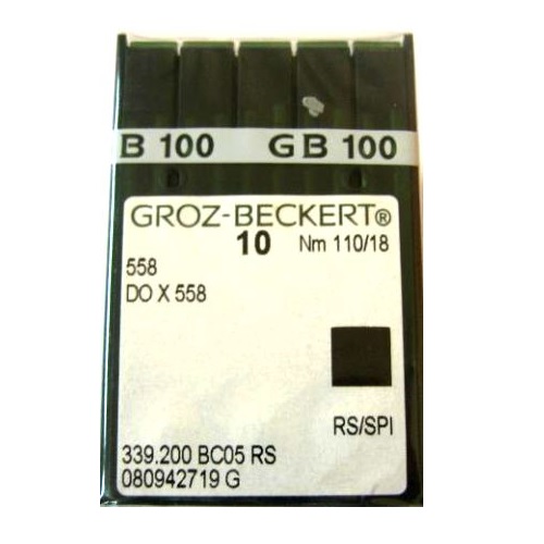 Игла Groz-Beckert 558 (DOx558) RS/SPI № 100/16 фото