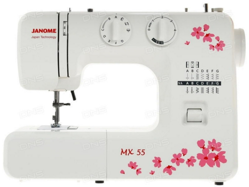 Бытовая швейная машина Janome MX55 фото