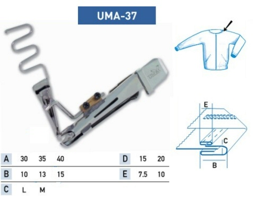 Приспособление UMA-37 30-10 х 15-7.5 фото