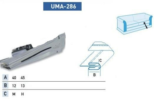 Приспособление UMA-286 40-12 мм фото