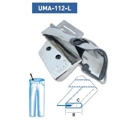 Приспособление UMA-112-L 105-42 мм XH фото