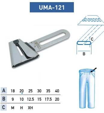 Приспособление UMA-121 40-20 мм H фото