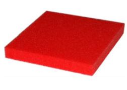 Губка силиконовая красная 15 мм 106.03.01/1 (шир. 1.30 м) фото