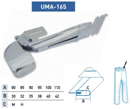 Приспособление UMA-165-D 60-20 мм L фото