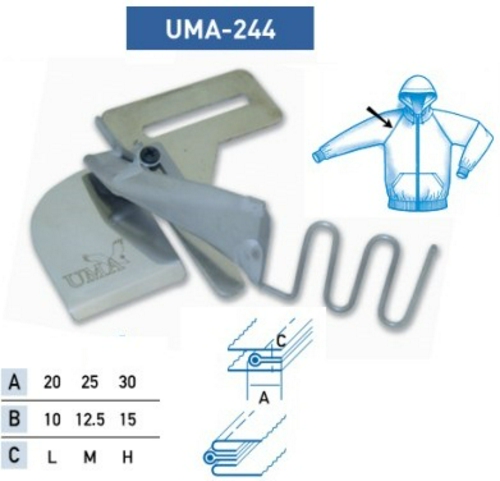 Приспособление UMA-244 25х12.5 мм фото