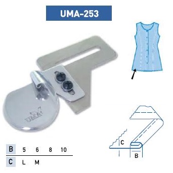 Приспособление UMA-253 6 мм М фото