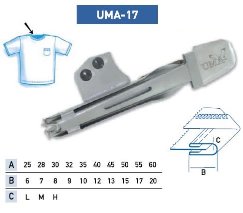 Приспособление UMA-17 60-20 мм M фото