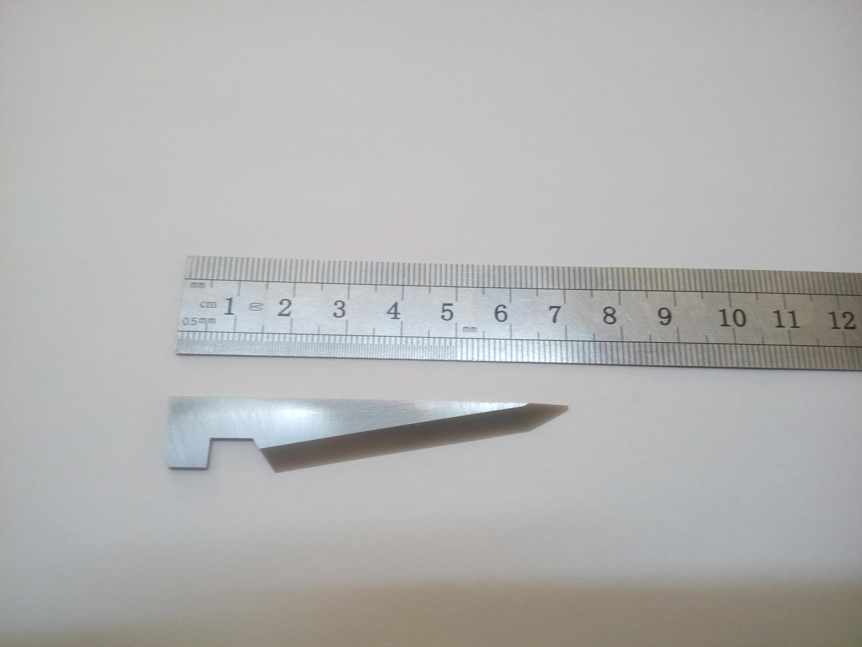 Нож угловой 166-07509 (B-1) 18-20 мм (original) фото