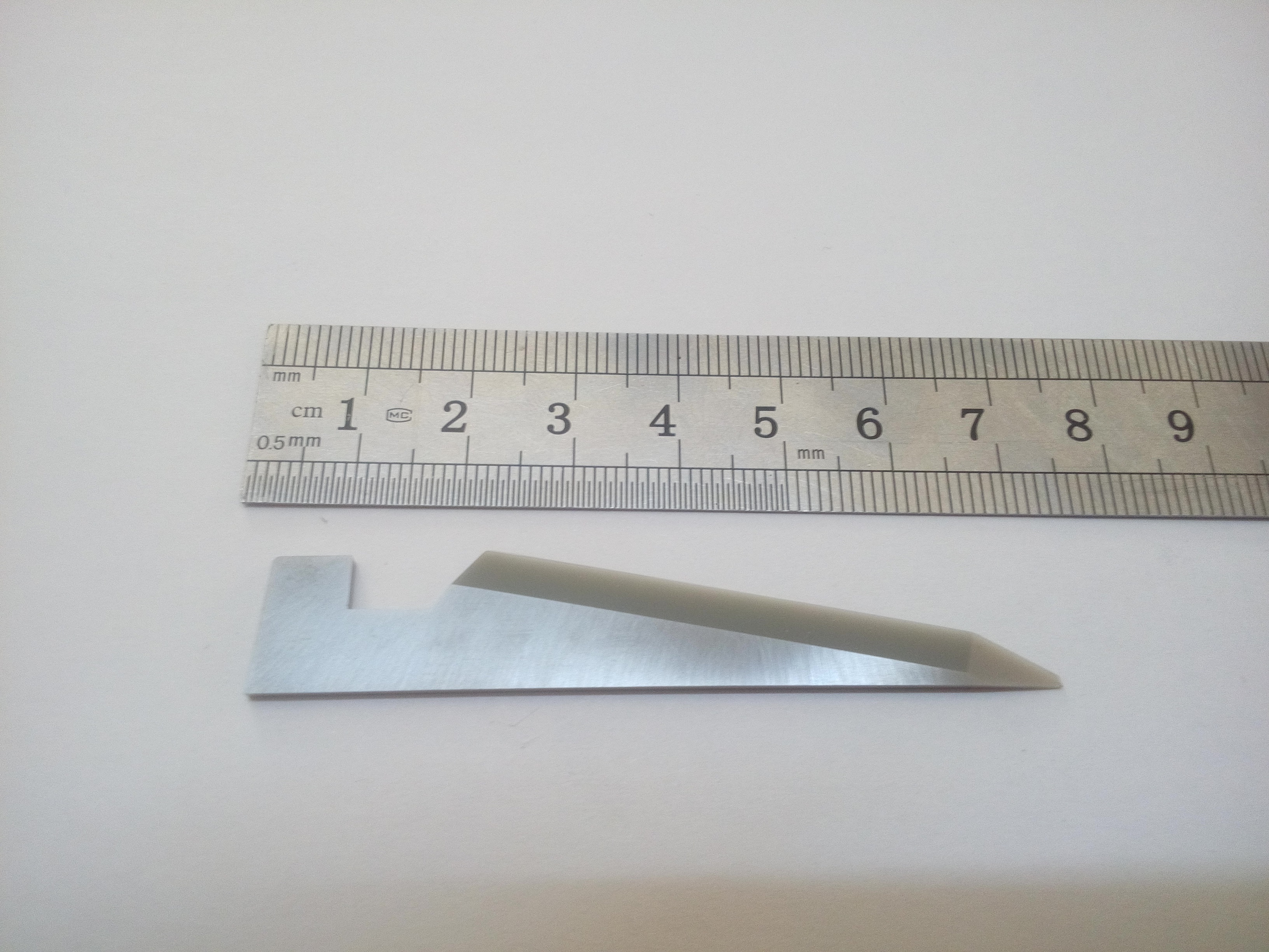 Нож угловой 166-07608 (B-2) 18-20 мм (original) фото