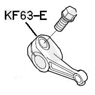 Рычаг механизма игловодителя KF63-E (original) фото