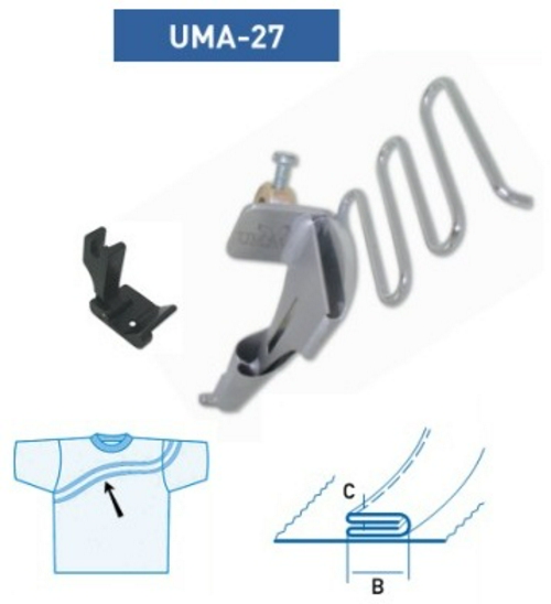 Приспособление UMA-27 25-6 мм фото