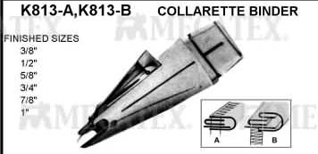 Окантователь в 3 сложения с кантом K813-B 1" (25,4 мм) фото