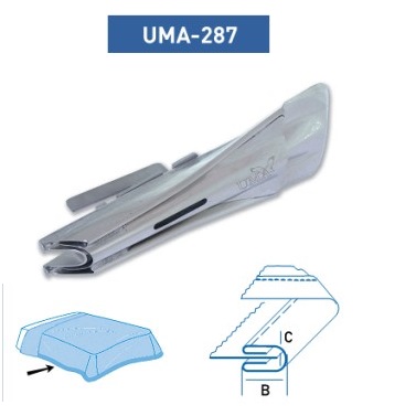 Приспособление UMA-287J 40-20 мм H (C = 11 мм) фото