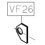 Пластина VF26 (original) фото