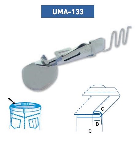 Приспособление UMA-133 25-5-15 фото