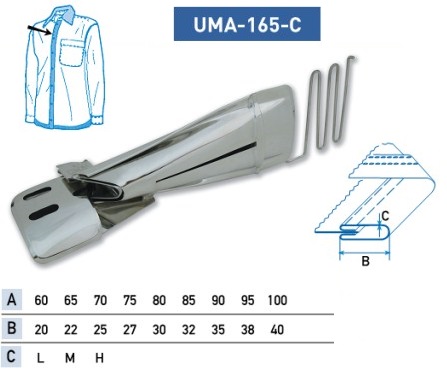 Приспособление UMA-165-C 65-22 мм M фото