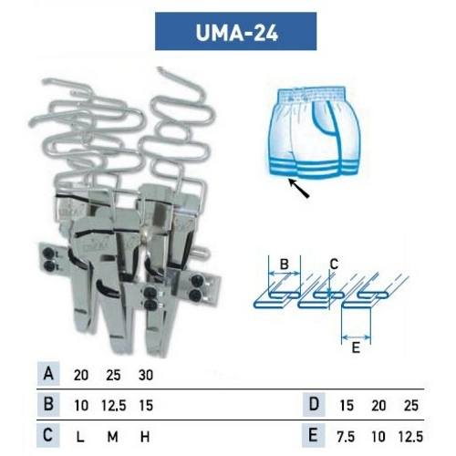 Приспособление UMA-24 20-10 х 15-7.5 фото