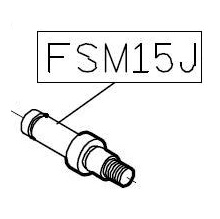 Ось FSM15J (original) фото