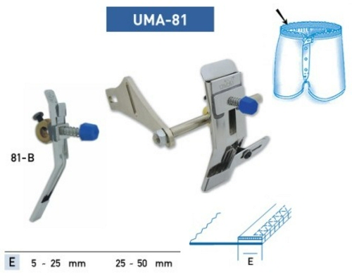 Приспособление UMA-81-A 25-50 (регулируемое) фото