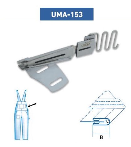 Приспособление UMA-153 40-12 M фото