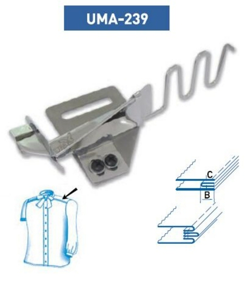 Приспособление UMA-239 15х7.5 мм фото