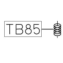 Пружина TB85 (original) фото