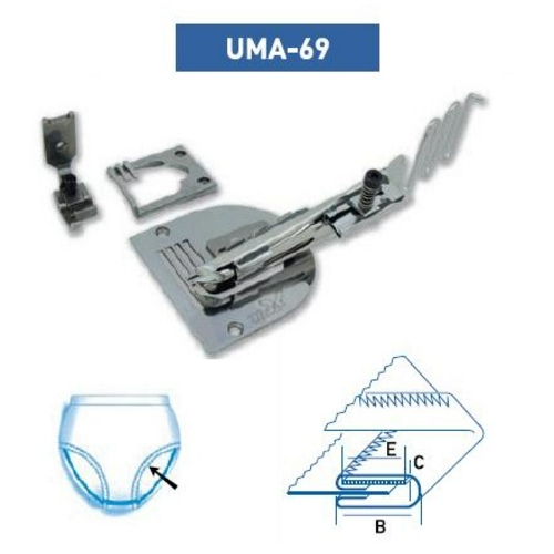 Приспособление UMA-69 45-15-14 мм фото