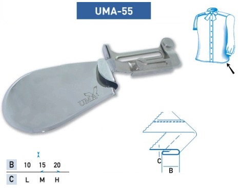 Приспособление UMA-55 20 мм фото