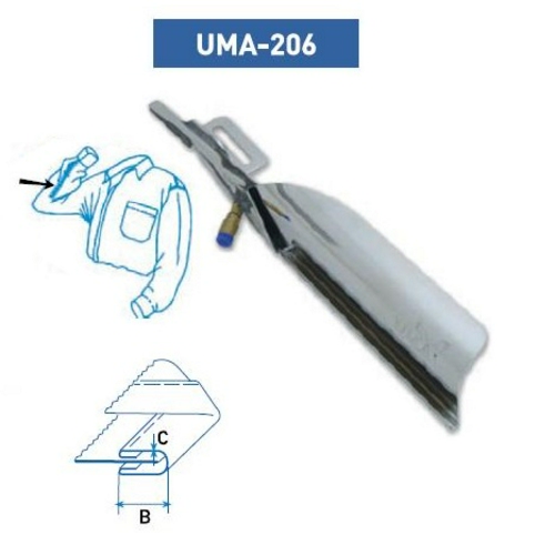 Приспособление UMA-206 40-12 мм L фото