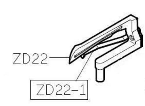 Прижимная пружина ZD22-1 (original) фото