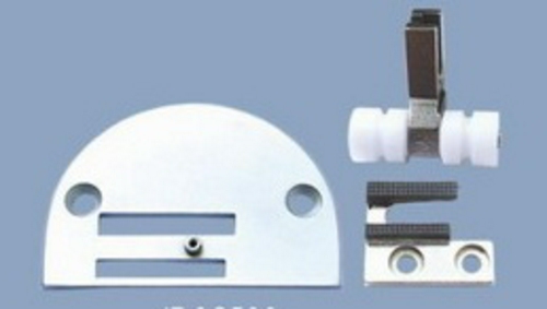 Комплект на прямострочку JZ-12511 (K-1) пластина, рейка, роликовая лапка фото