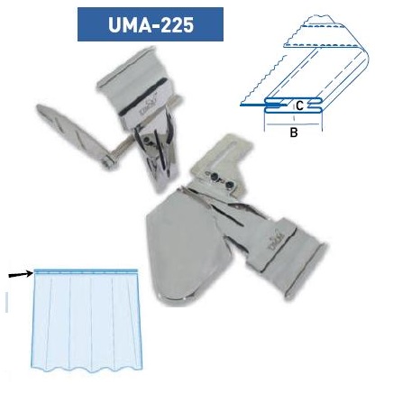 Приспособление UMA-225 60-30 мм L фото