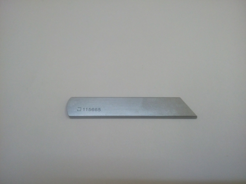 Нож нижний 115-66502 (широкий) (Original) фото