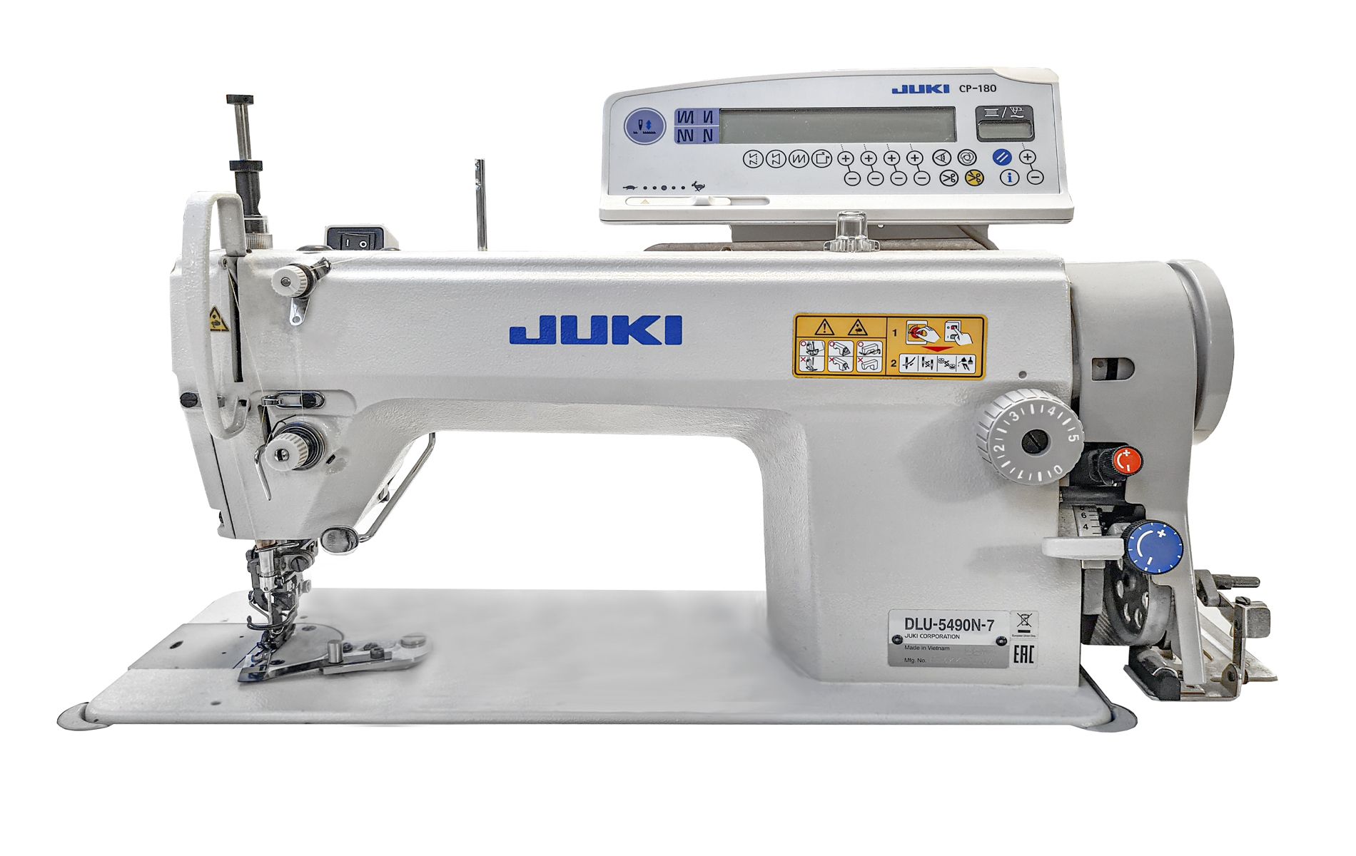 Промышленная швейная машина Juki DLU-5490NBB-7-WB/AK-85/PF6/SC920/M92/CP180A фото