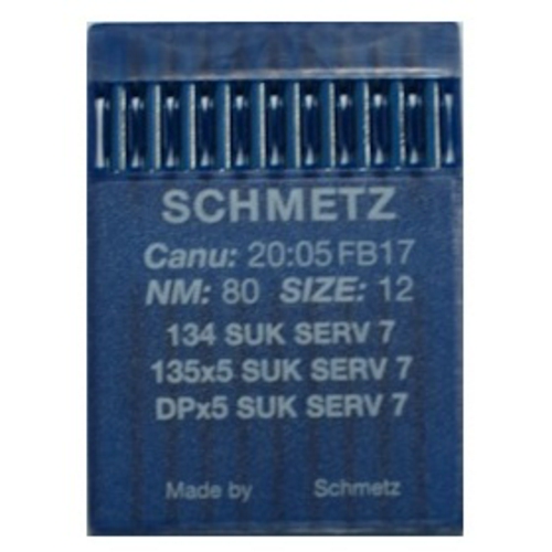 Иглы Schmetz 134 SUK SERV7  №70/10