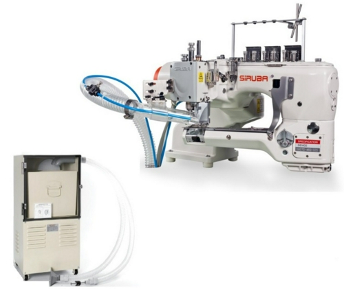 Промышленная швейная машина Siruba D007S-460-02H-ET/AW2 (+ серводвигатель) (флэтлок)
