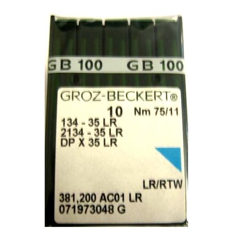 Игла Groz-Beckert DPx35LR (134x35LR) № 100/16