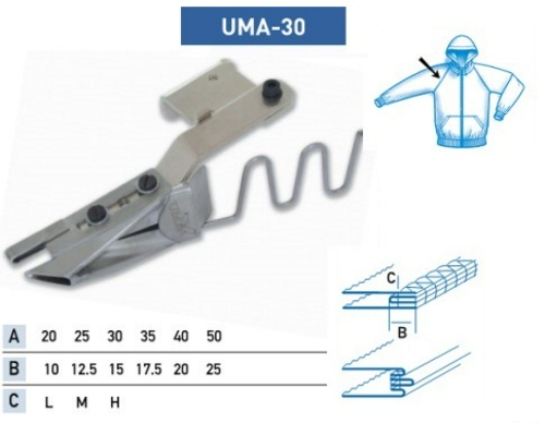 Приспособление UMA-30 30-15 мм