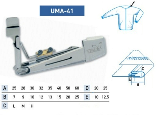 Приспособление UMA-41 50-20 x 20-10